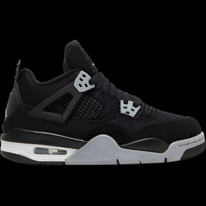 Jordan 4 black canvas