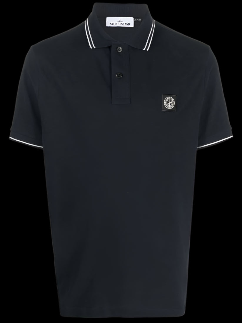 Stone island polo navy blue