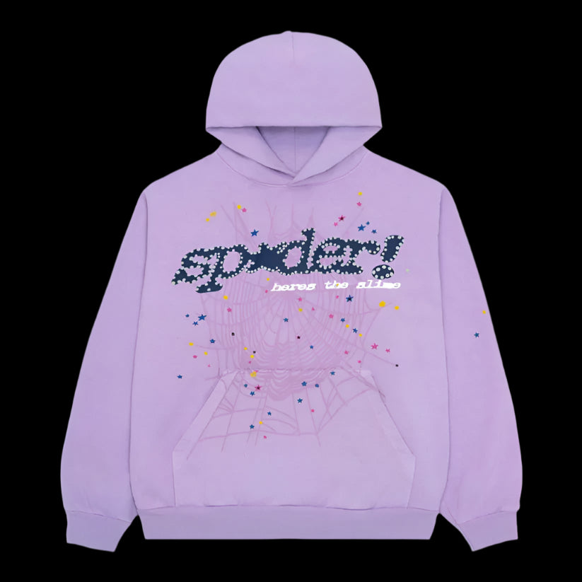Sp5der hoodie acai
