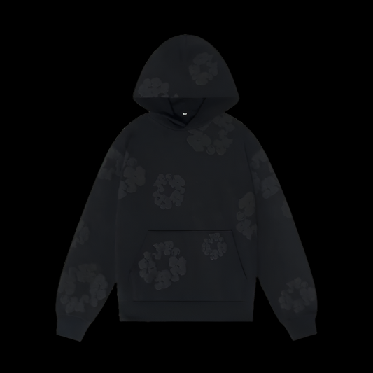 Denim tears hoodie black/black