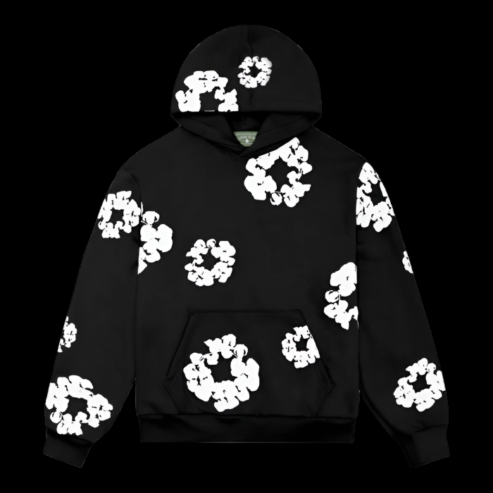 Denim tears hoodie black