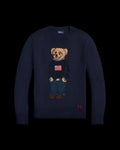 ralph lauren bear sweater