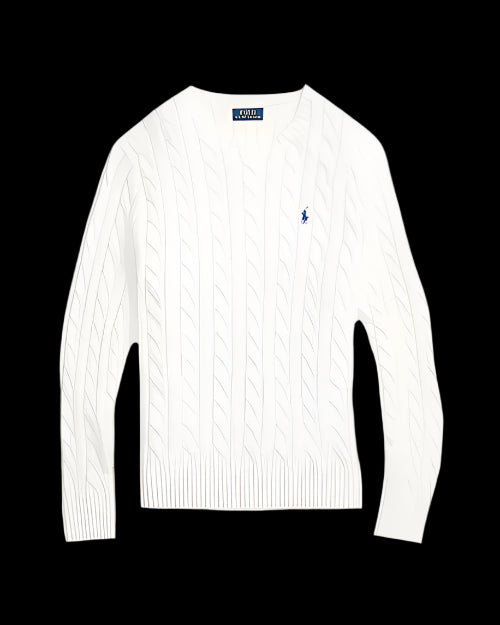 ralph lauren cable knit sweater