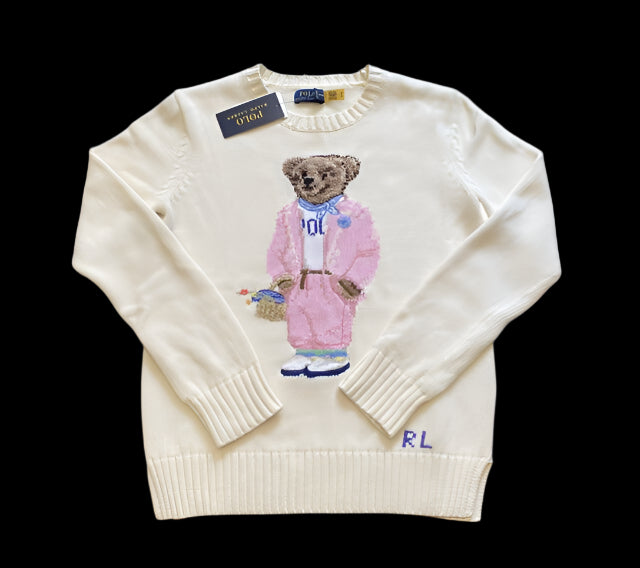 ralph lauren bear sweater